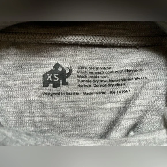 Woolly pro-knit merino wool long sleeve cowl neck tunic top with pockets… - Picture 12 of 16